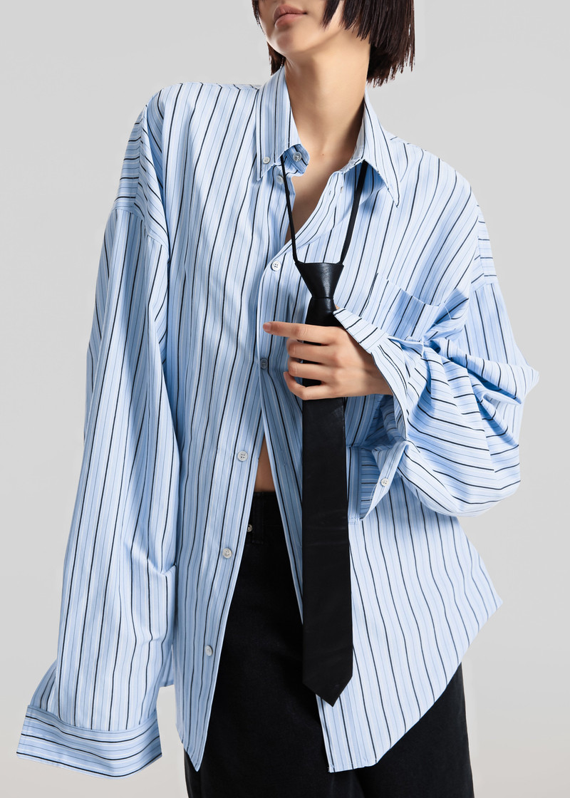 Drimna Shirt - Blue Stripe 8