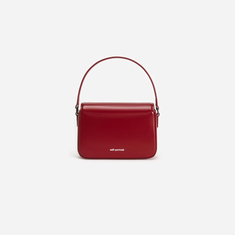 Burgundy Leather Micro Bag 3