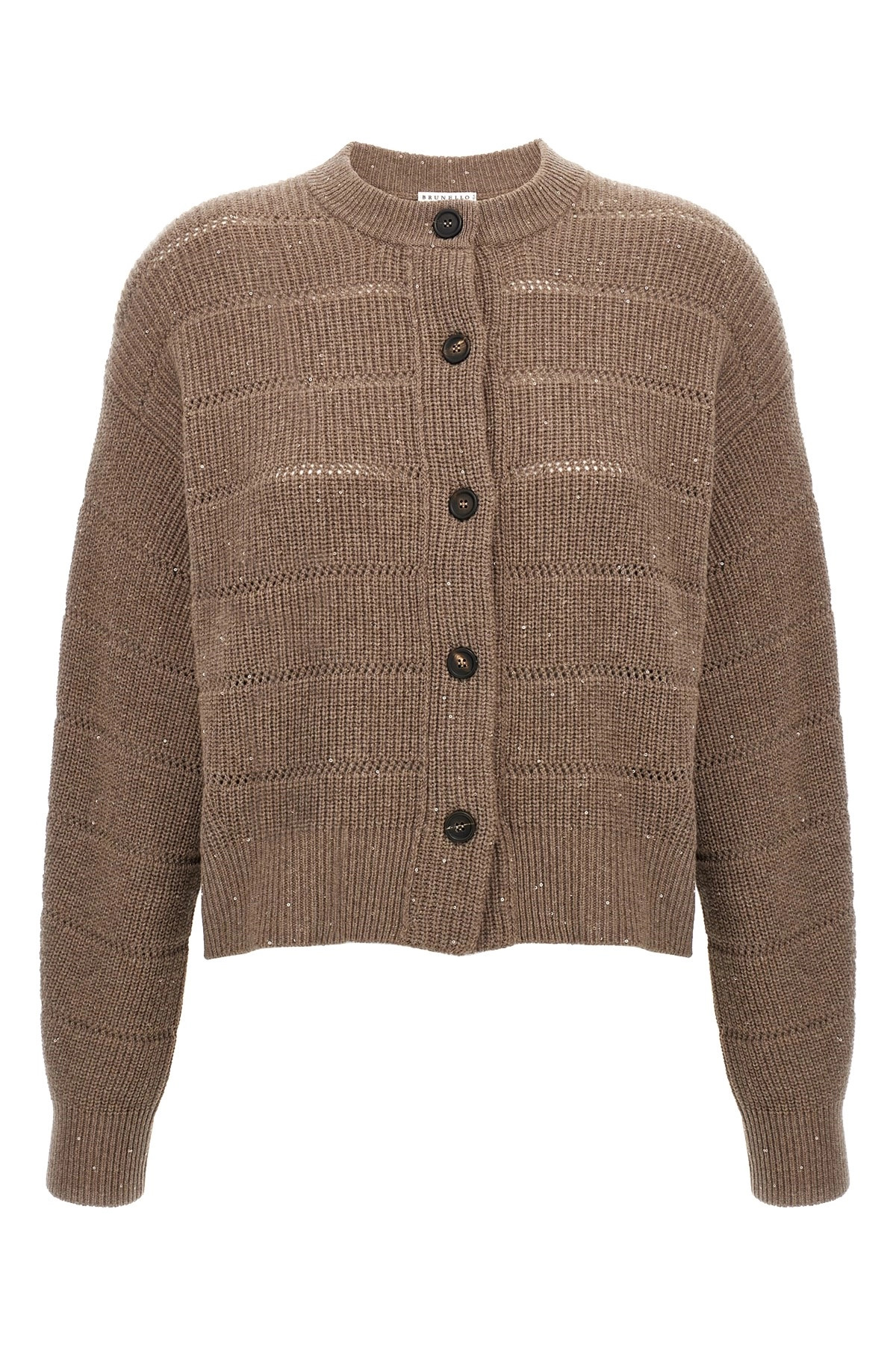 'Rustic Dazzling Net' cardigan - 1