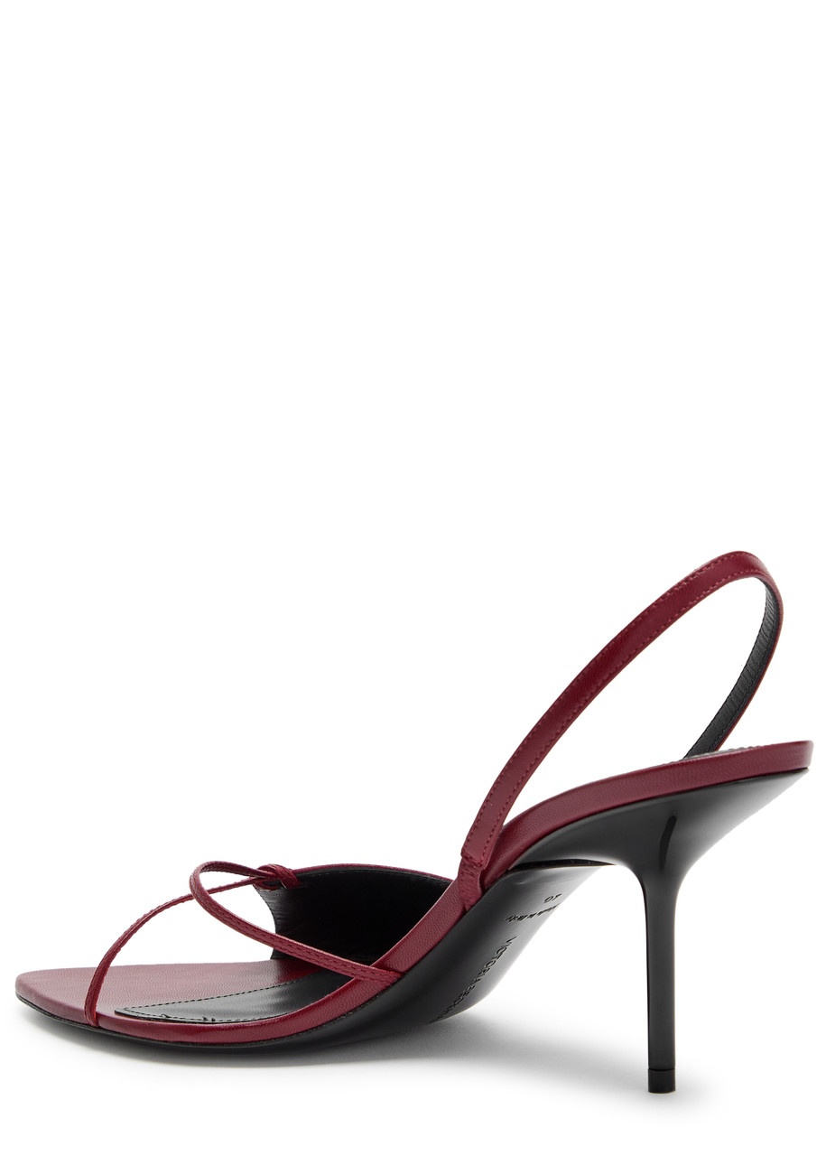 Victoria Beckham 75 Leather Slingback Pumps - 2