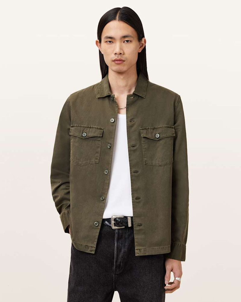 ALLSAINTS SPOTTER SLIM FIT OVERSHIRT outlook