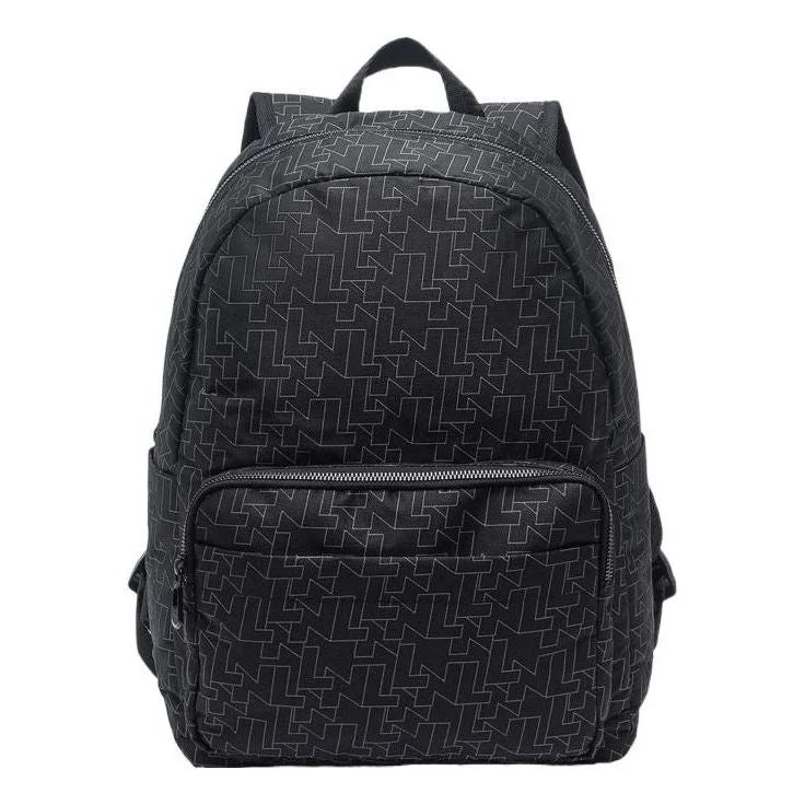 Li-Ning Lifestyle Graphic Backpack 'Black' ABST013-1 - 1