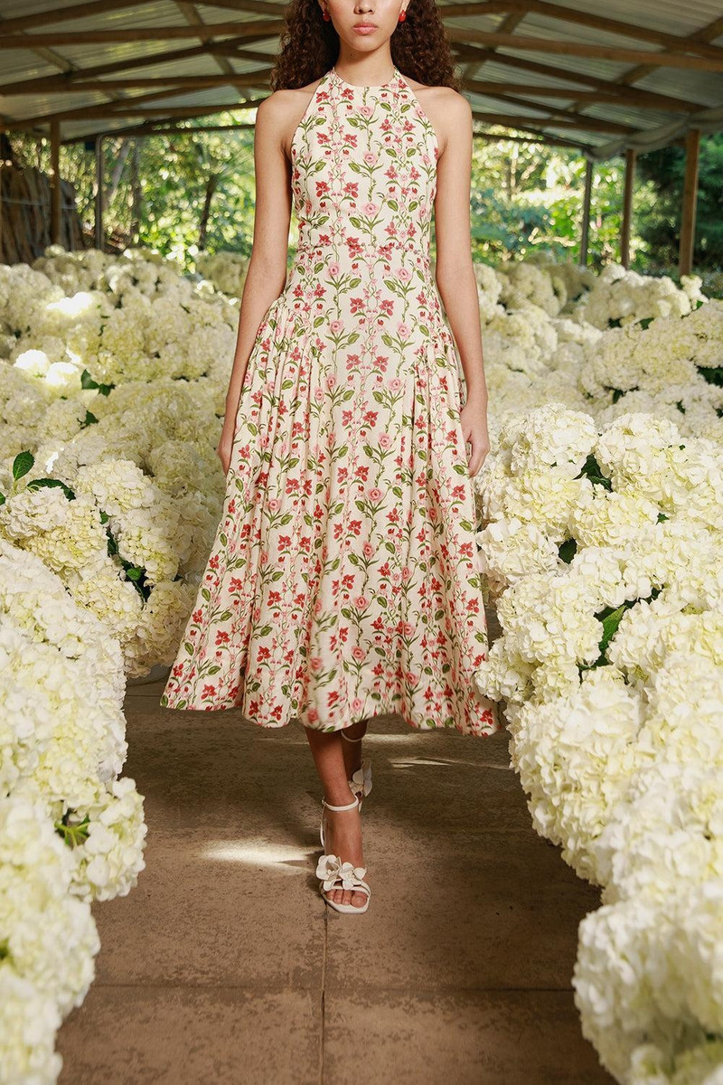 Agua by Agua Bendita Balsa Canna Dress outlook