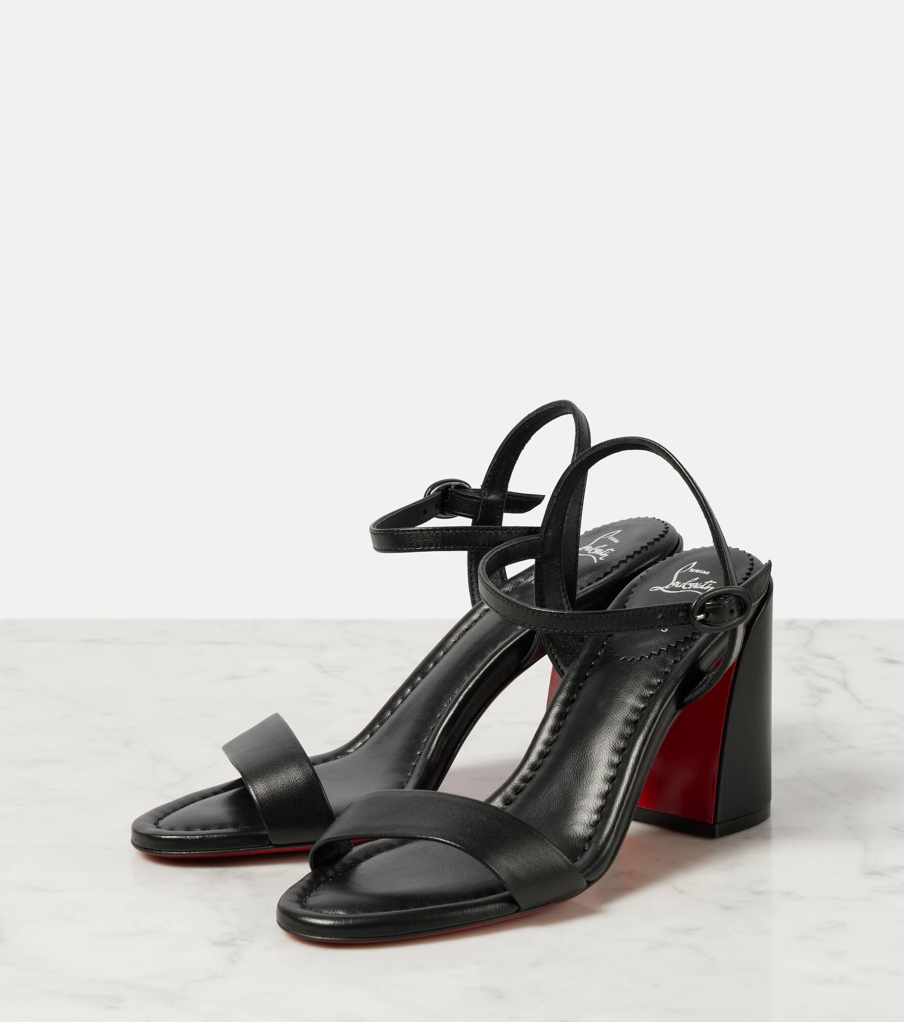 Miss Jane 85 leather sandals - 4