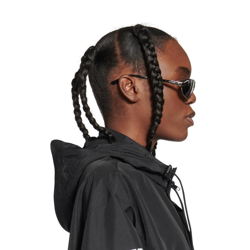 Stretch Oval Sunglasses in Blue 6