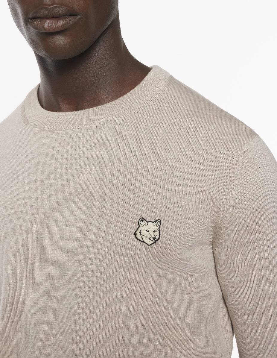 BOLD FOX HEAD PATCH REGULAR JUMPER - 4