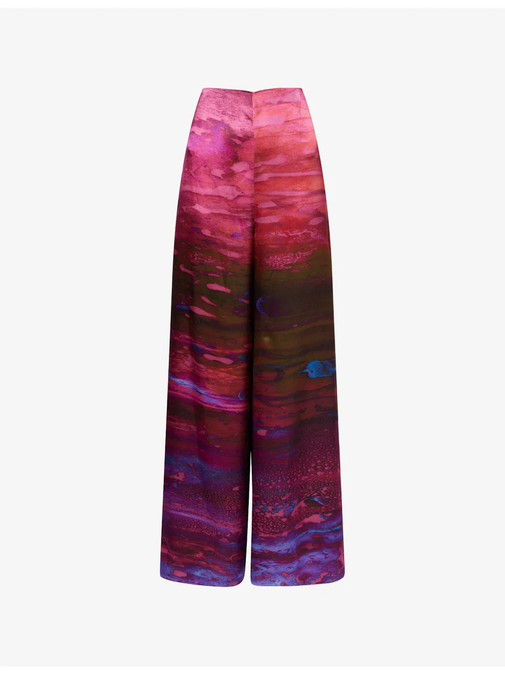 Areneau Printed Silk Trouser - 1