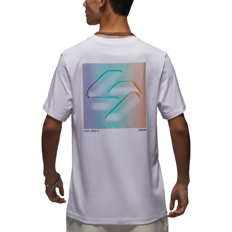 Jordan Air Jordan Luka Graphic T-shirt Asia Sizing 'White' HF8087-100 outlook