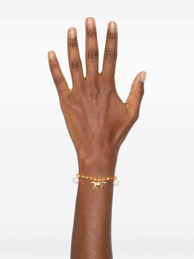 Marni crystal charm bracelet outlook