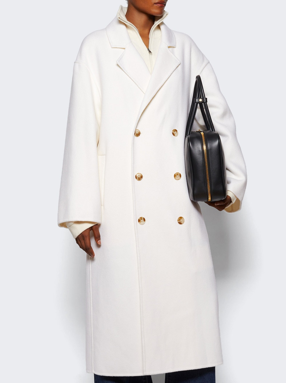 Borneo Long Coat Ivory - 2