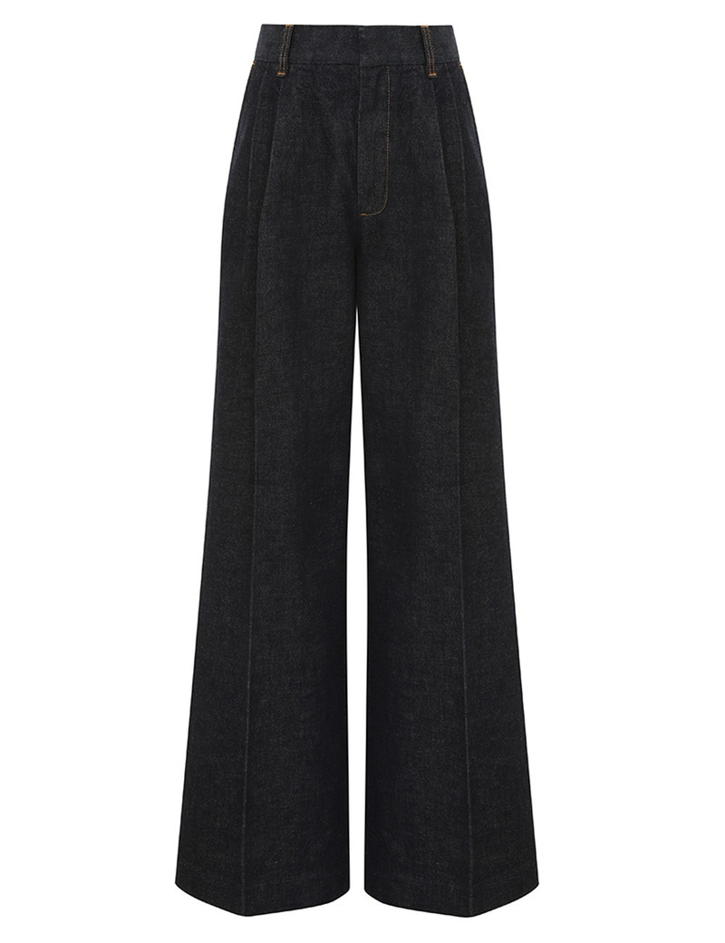 ILLUSTRATION DENIM PANT - 1