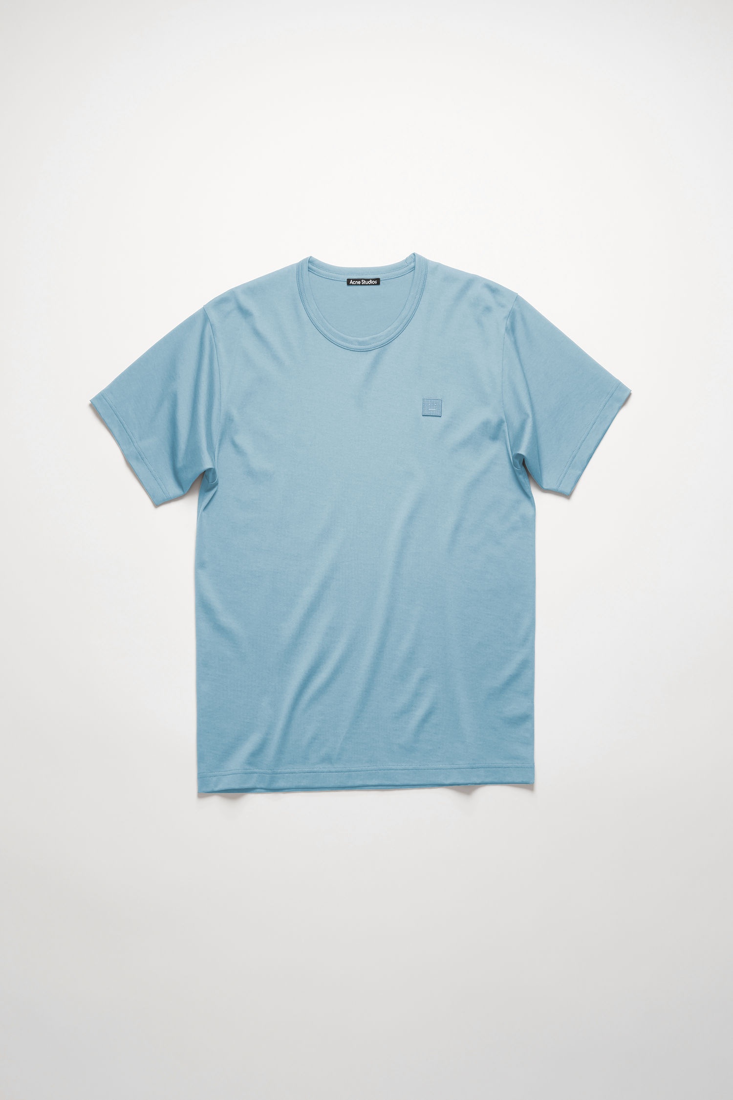 Classic fit t-shirt mineral blue - 1