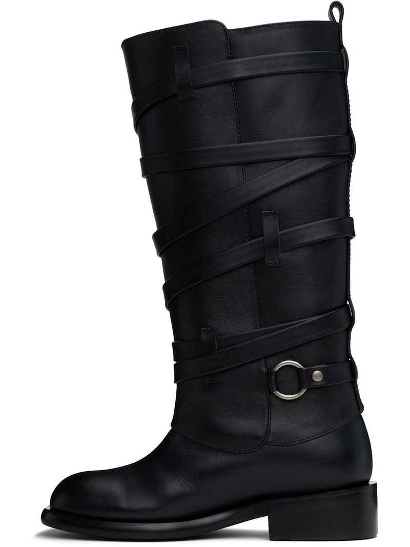 Black Harness Boots 3