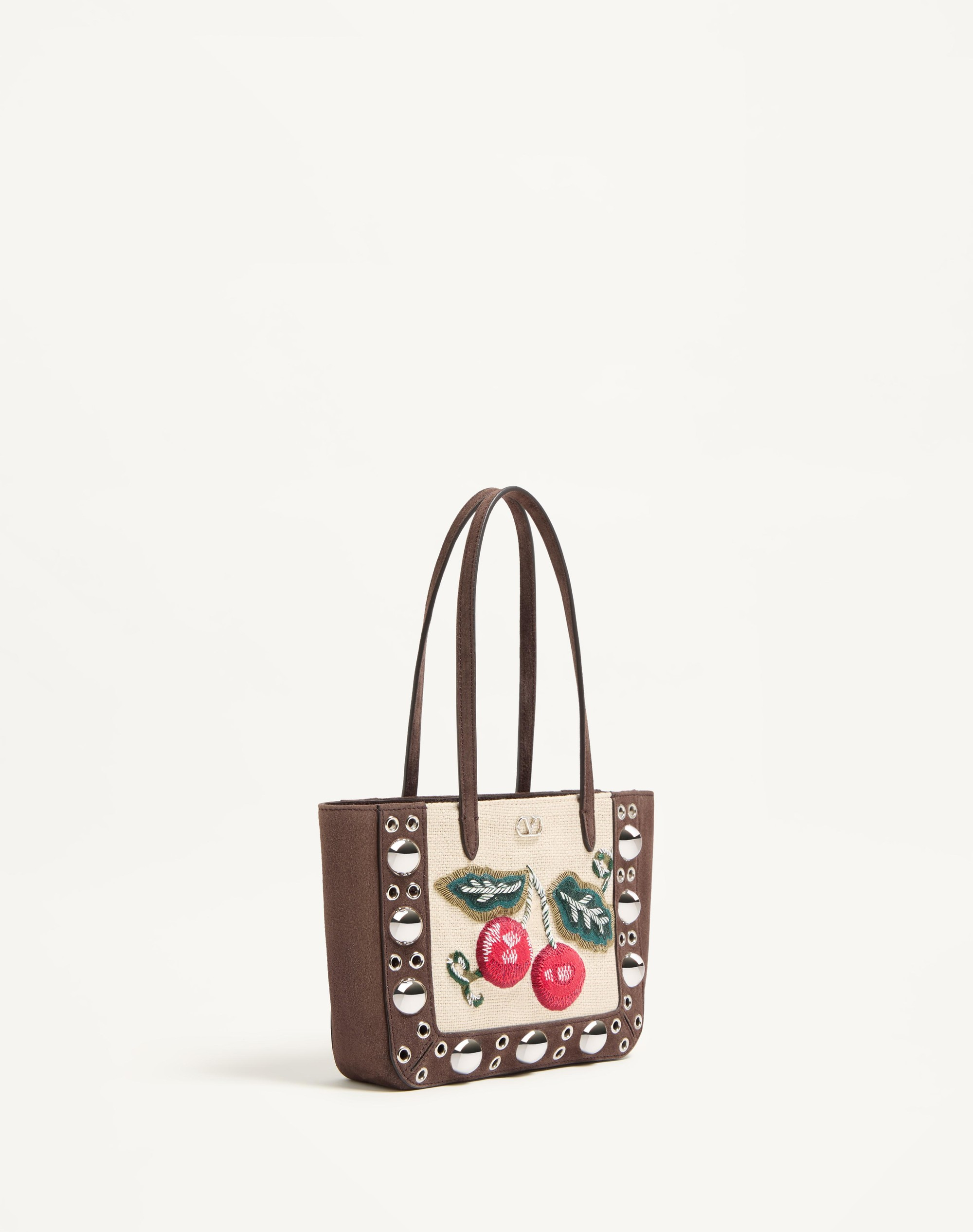 VALENTINO GARAVANI NELLCÔTE MINI EMBROIDERED SHOPPING BAG - 3