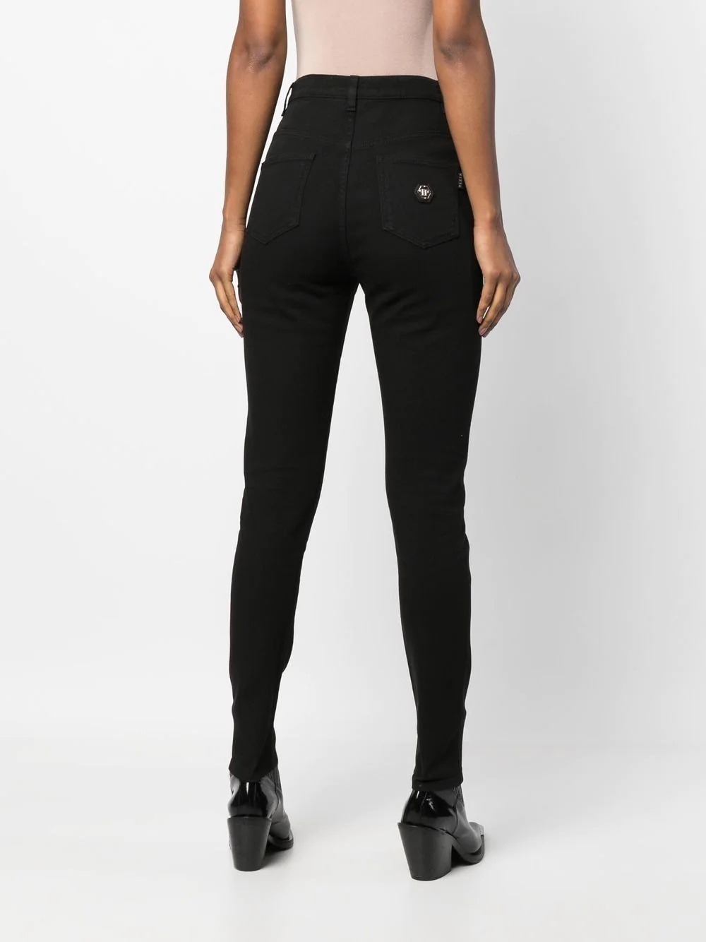 high-rise super-skinny jeans - 4