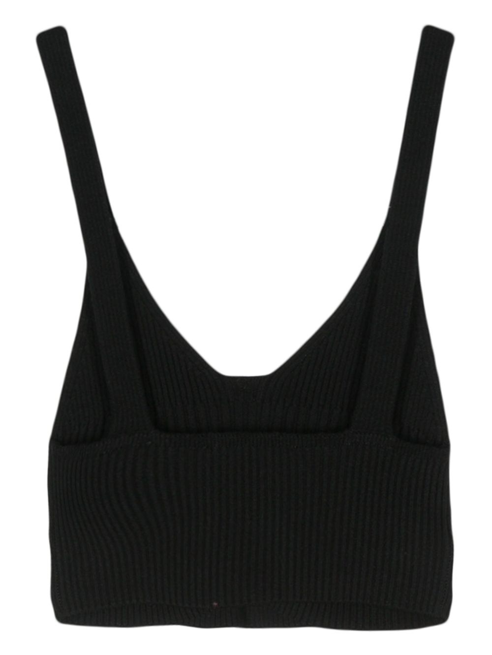 Joan cropped knitted bralette - 2