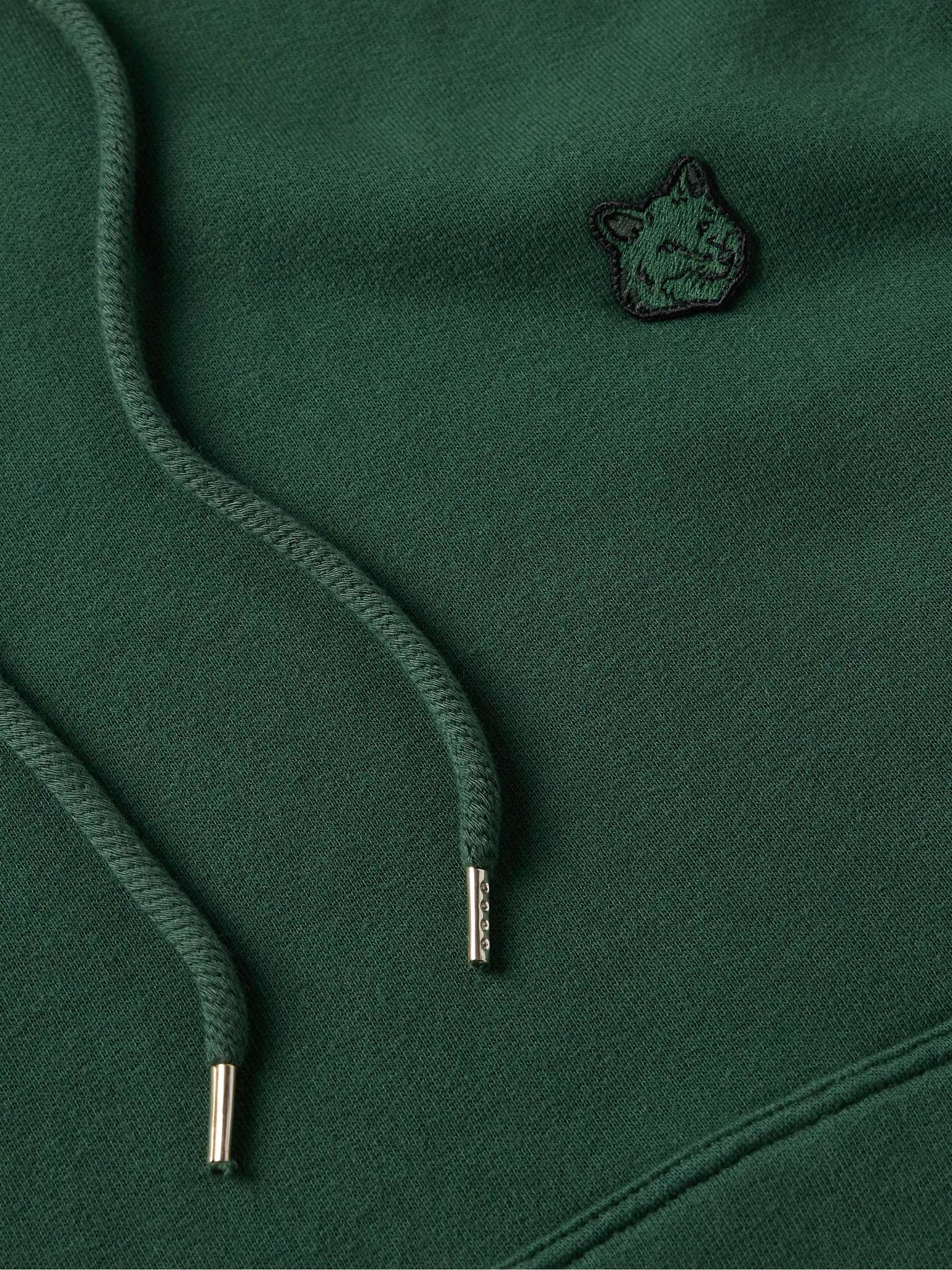 Logo-Appliquéd Cotton-Jersey Hoodie - 4