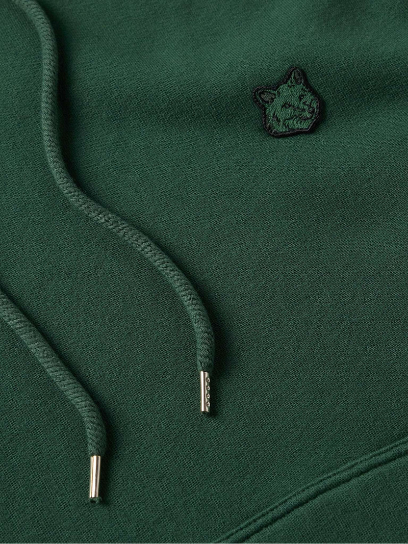 Logo-Appliquéd Cotton-Jersey Hoodie 4