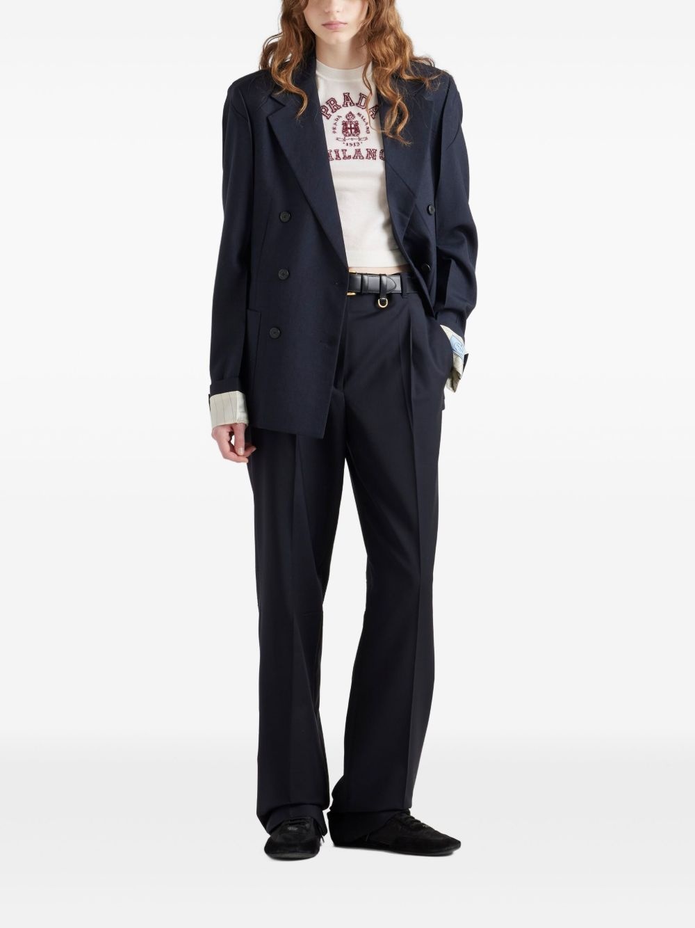 mohair tailored trousers - 2