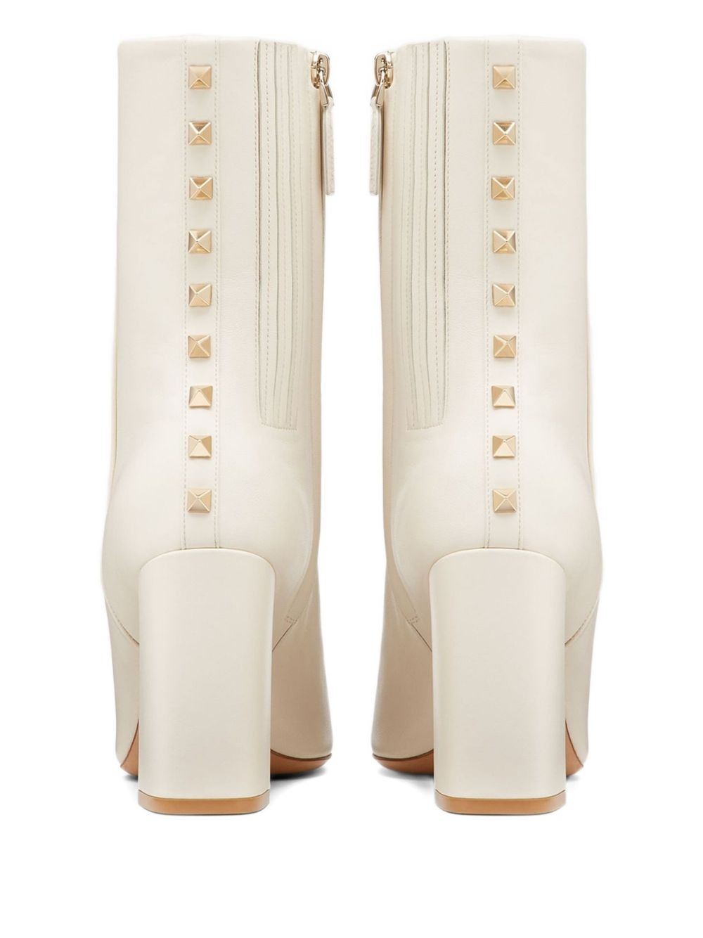 90mm studded-detail block-heel boots - 3