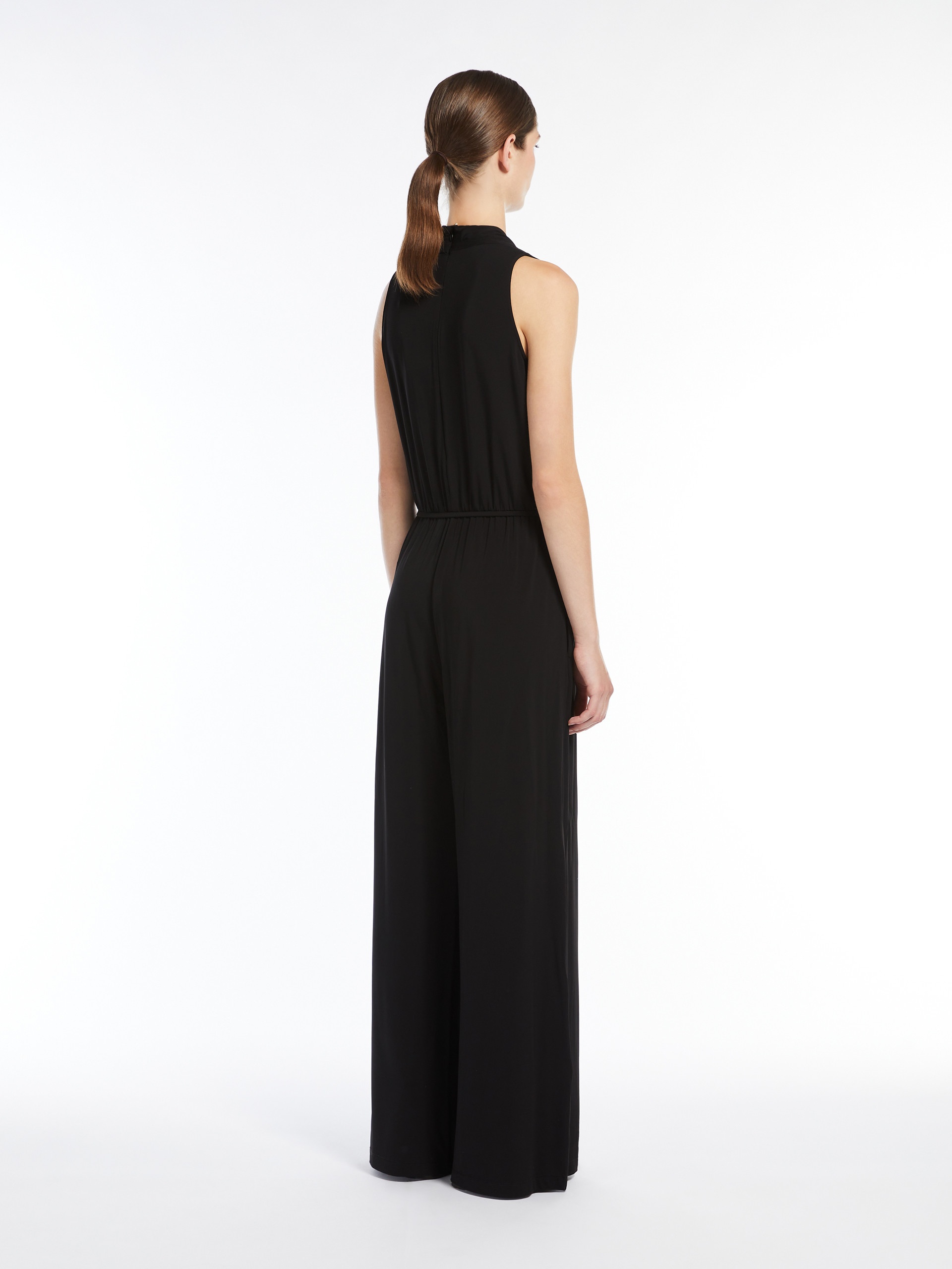 GENZANA Stretch viscose jersey jumpsuit - 4