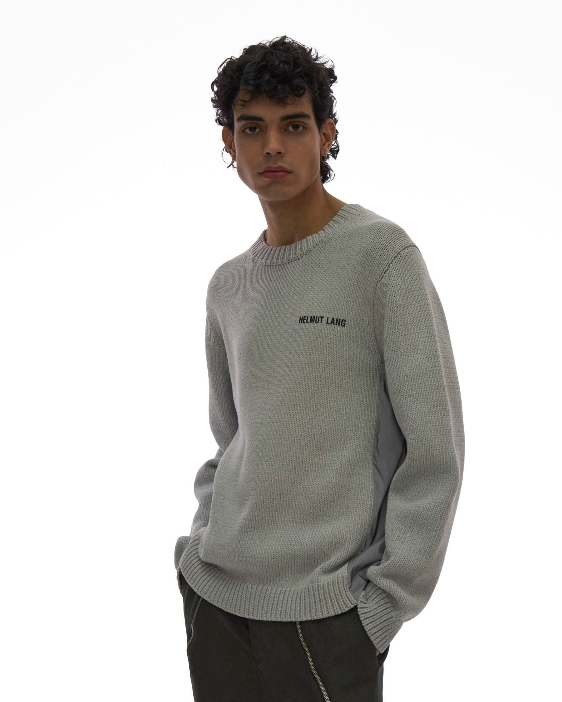 REFLECTIVE PANEL SWEATER - 5