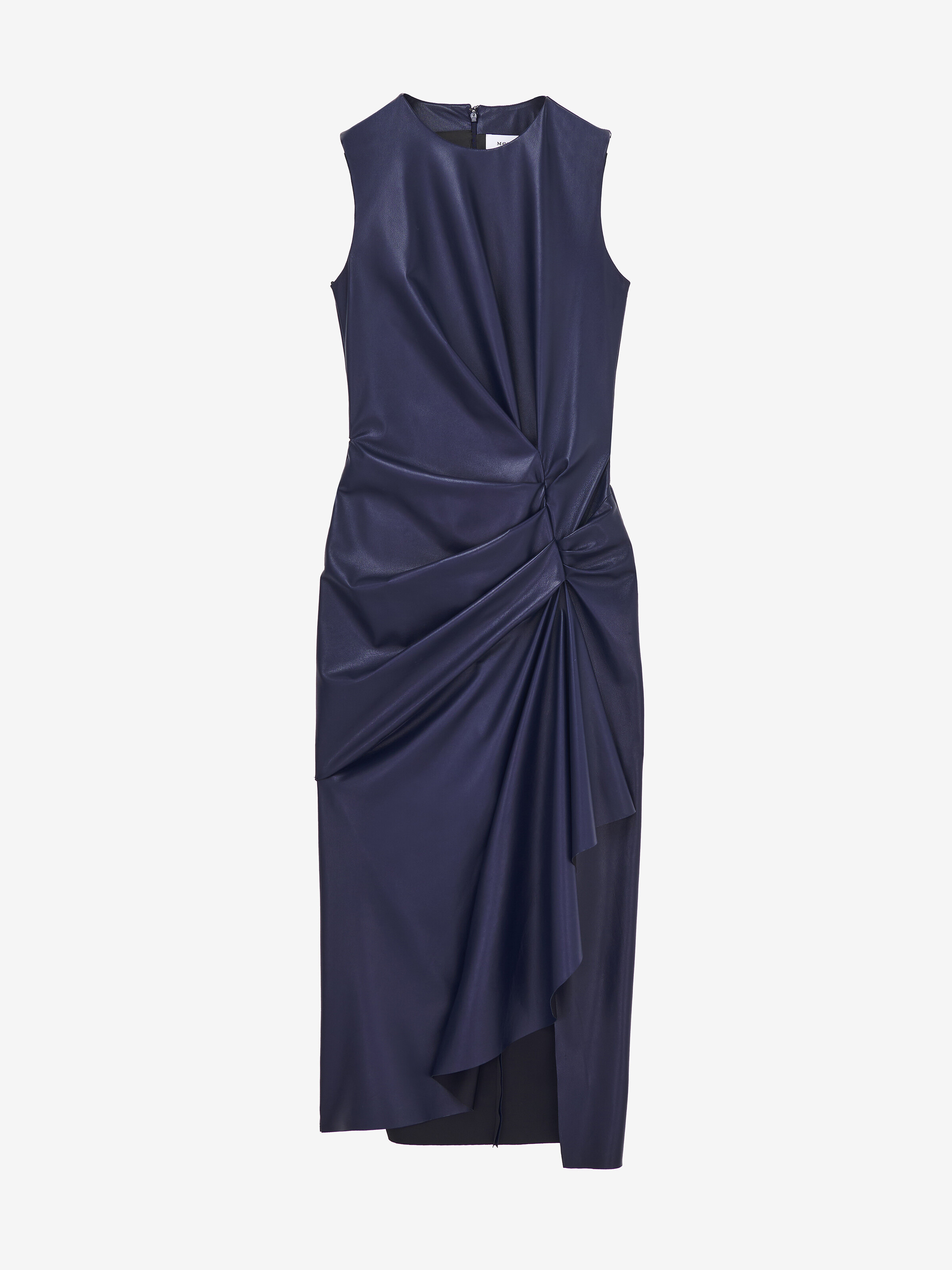 Twisted Drape Pencil Dress - 1