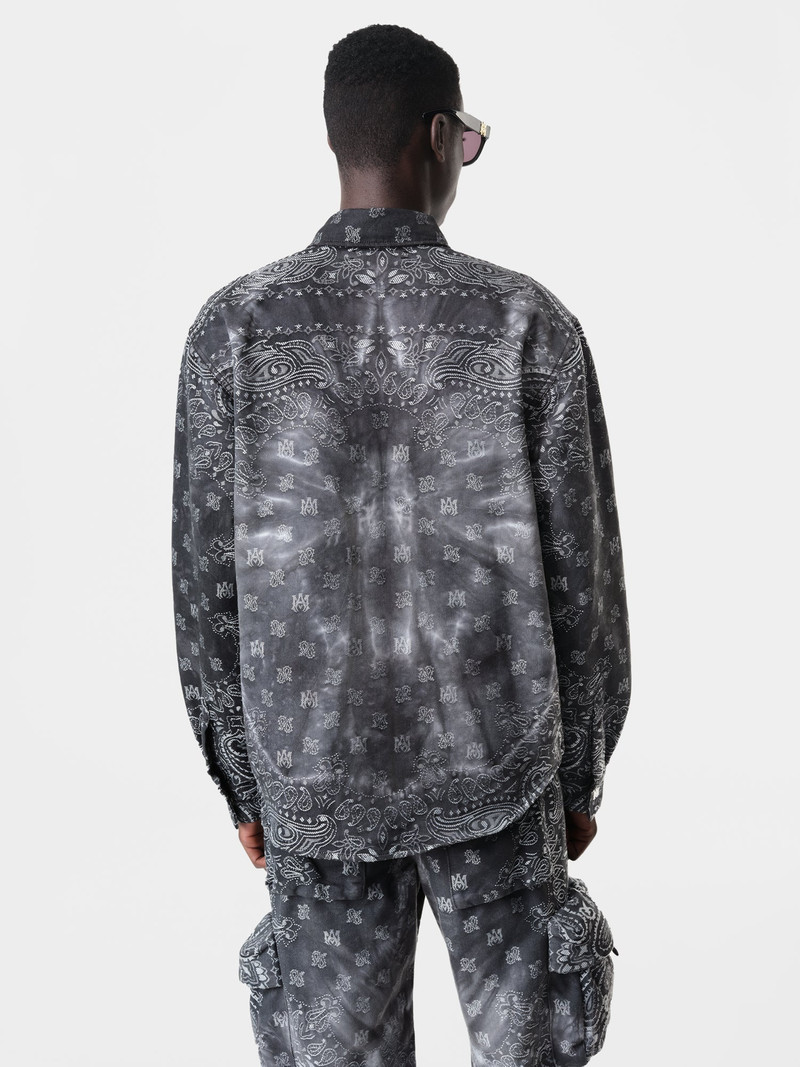 TIE DYE BANDANA OVERSHIRT 4