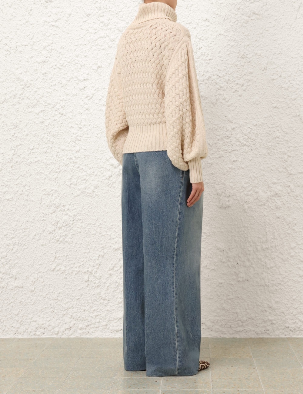 ILLUSTRATION TEXTURED SWEATER - 4