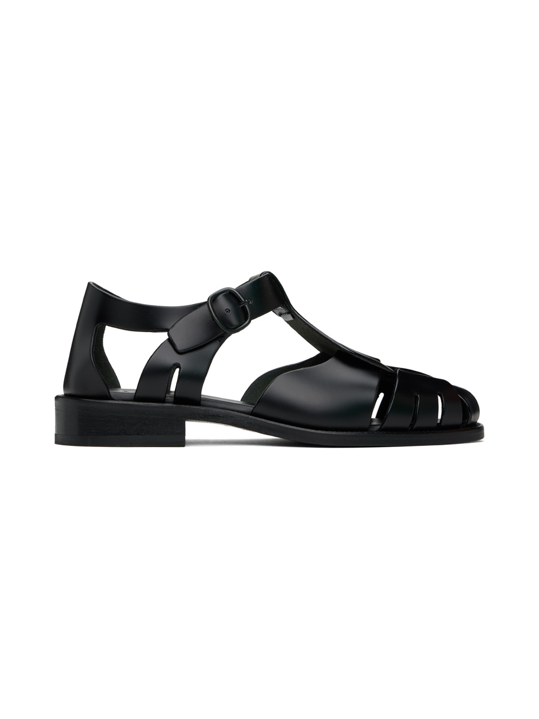 Black Pesca Sandals - 1