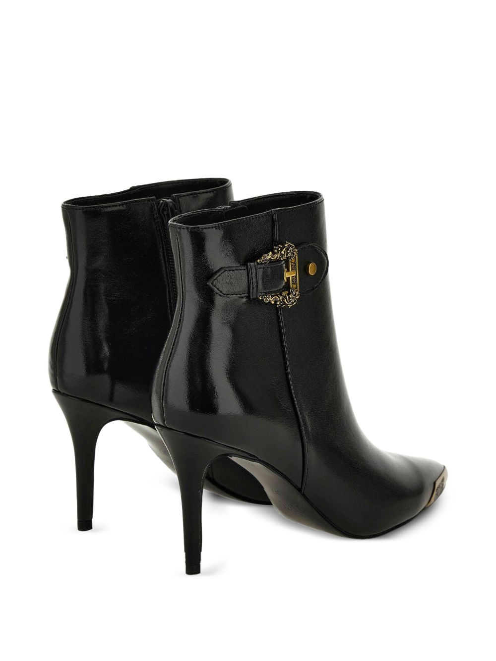 90mm Scarlett buckle-detail ankle boots - 3