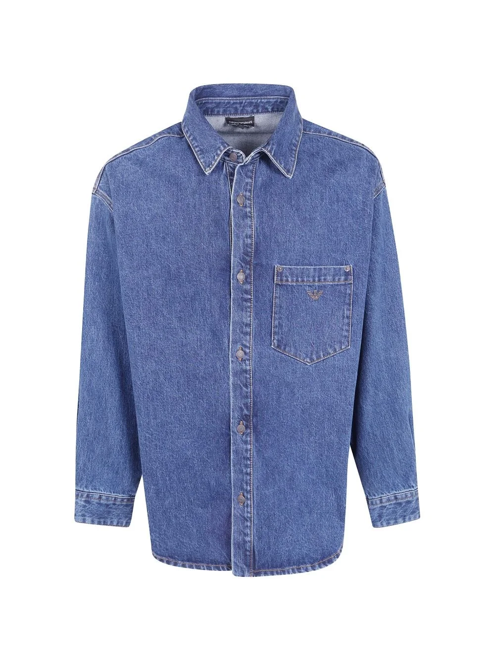 Denim cotton shirt - 1