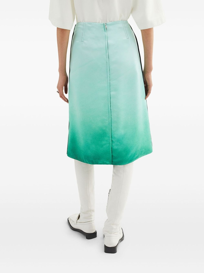 printed satin skirt 4