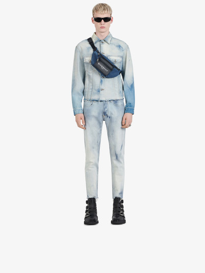 Givenchy Short skinny jeans with raw cuts outlook