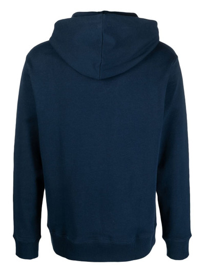Étude logo-patch organic cotton hoodie outlook