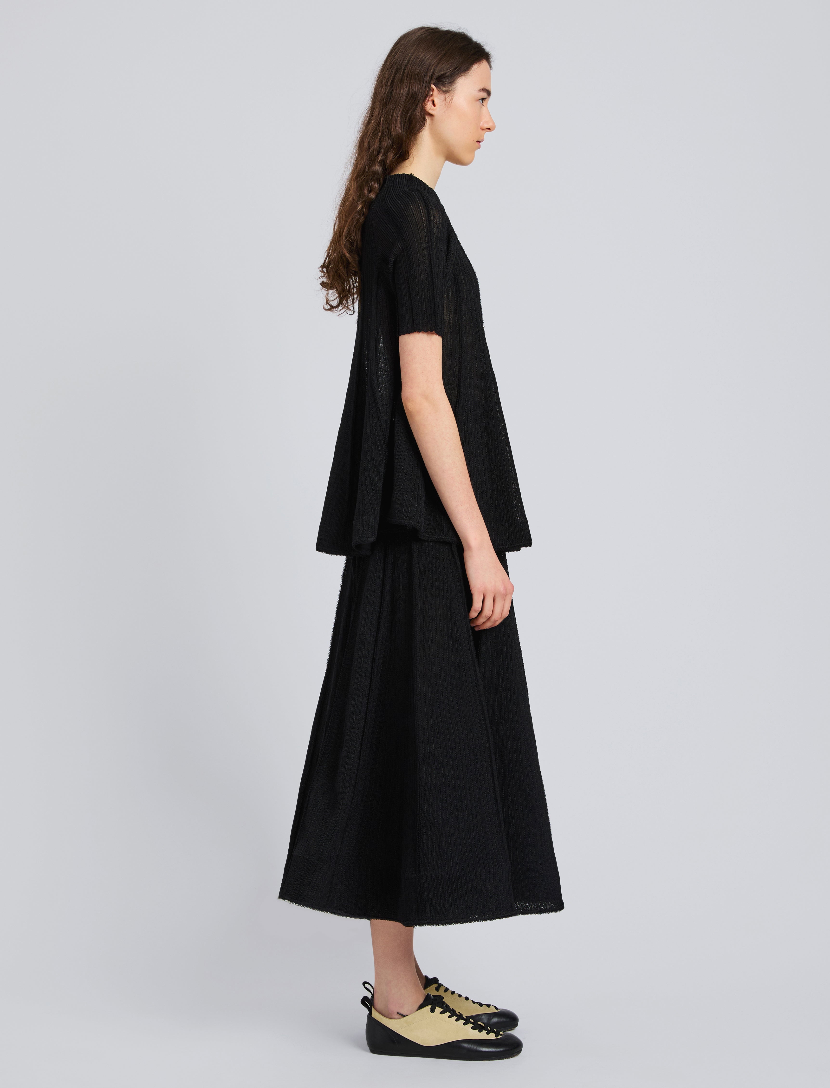 Tavia Top in Viscose Fringe Knit - 4