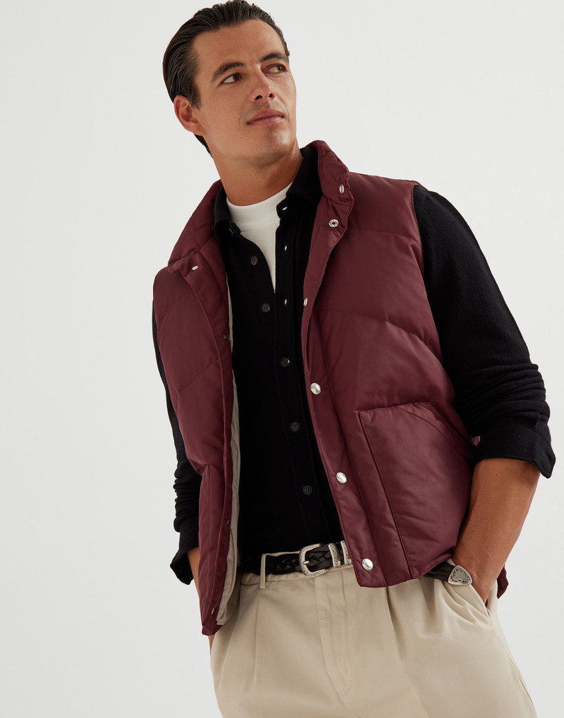 Virgin wool, cashmere and silk knit shirt 4