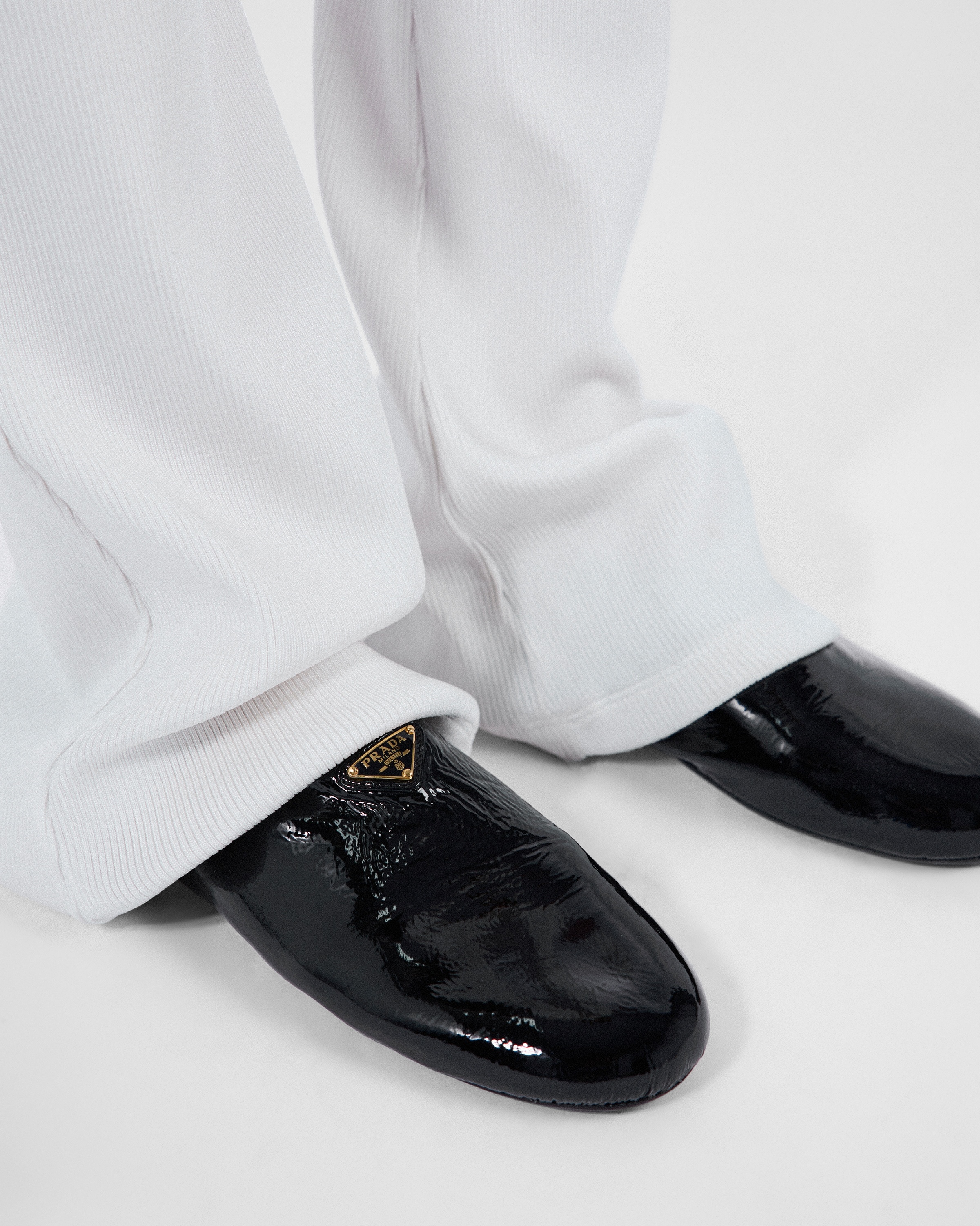 Patent leather ballerinas - 7