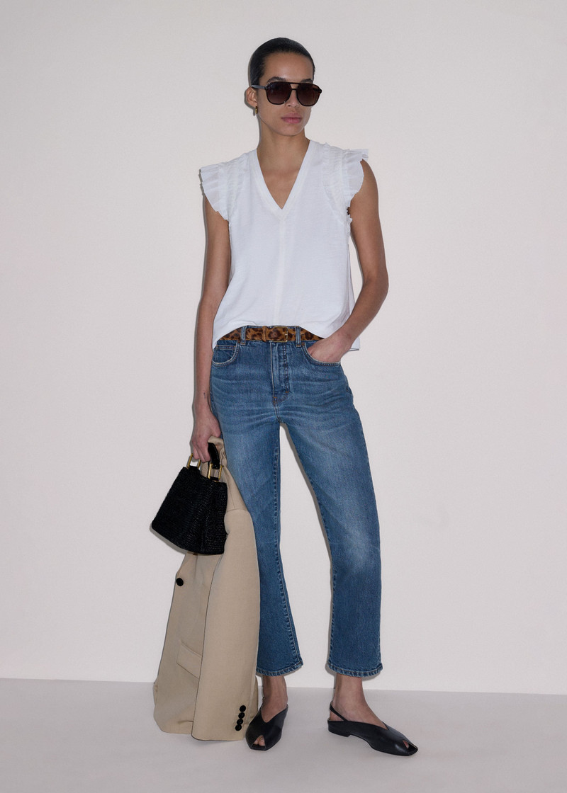 Frill Sleeve Swing Top 3