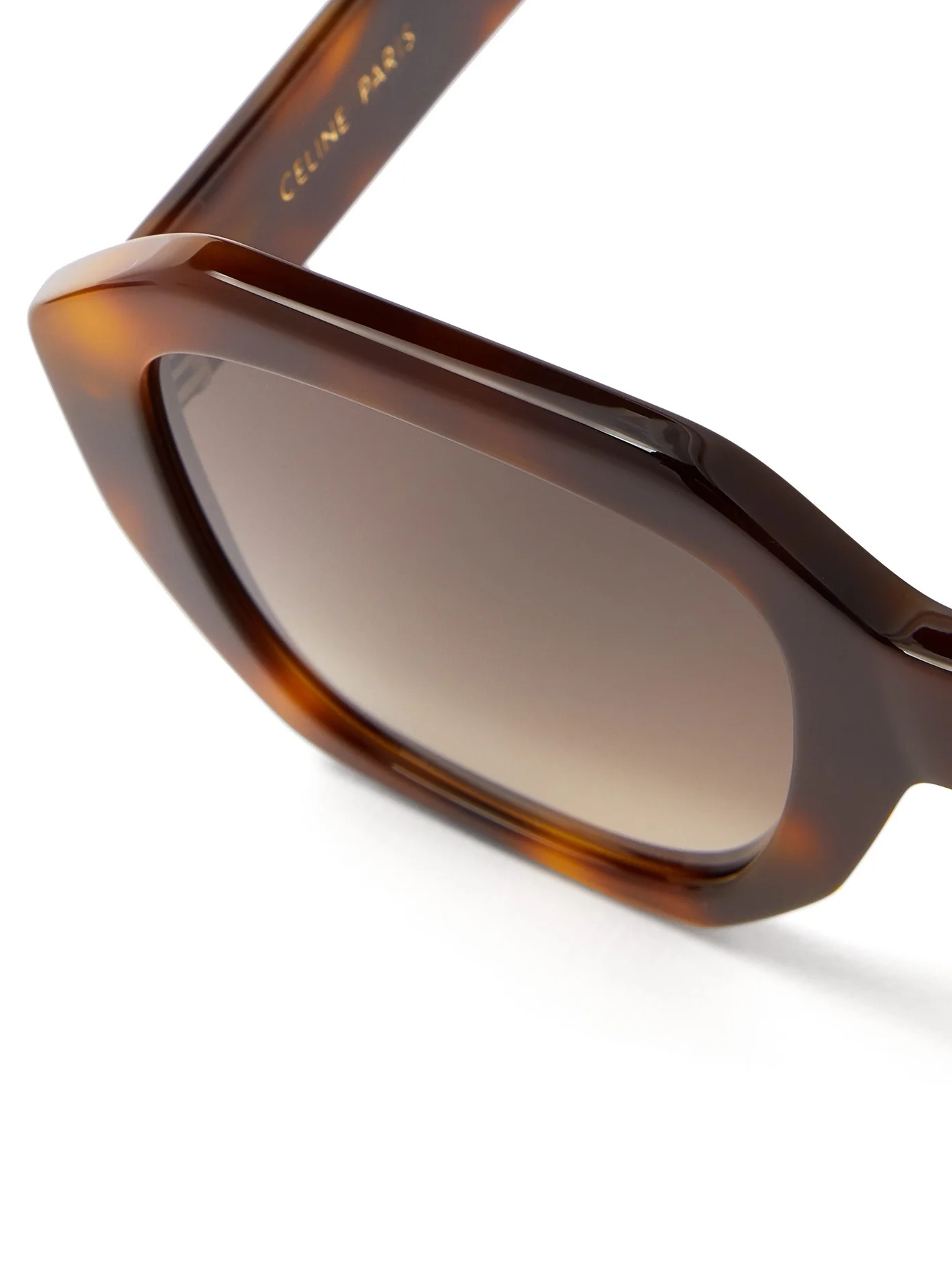 Oversized round tortoiseshell-acetate sunglasses - 6