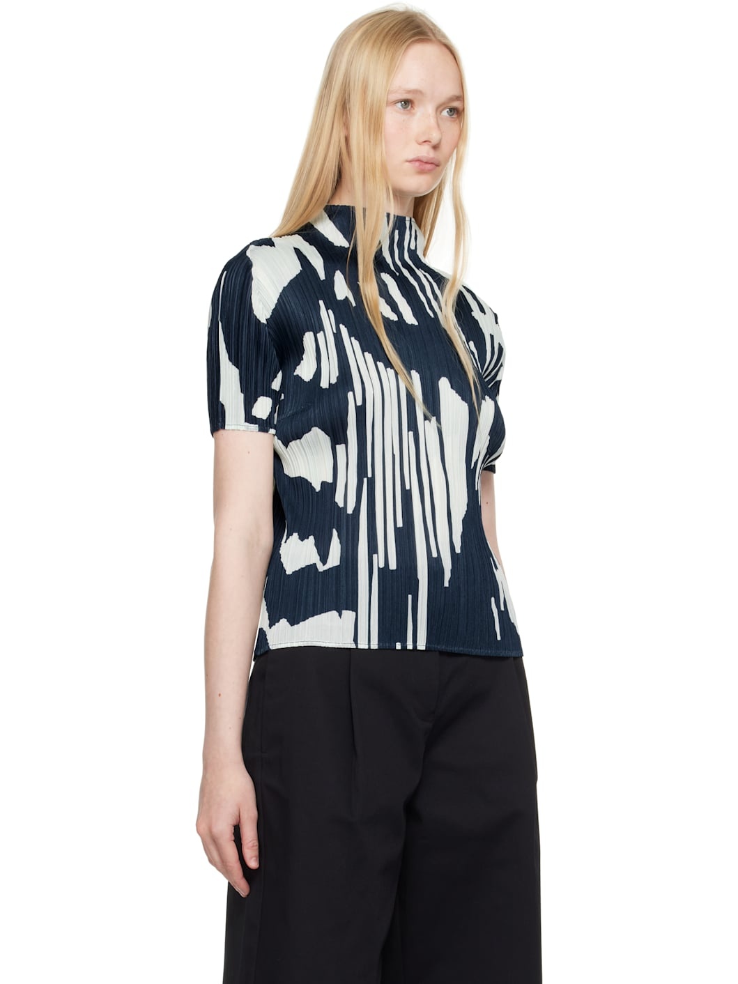 Blue Refraction Top - 2