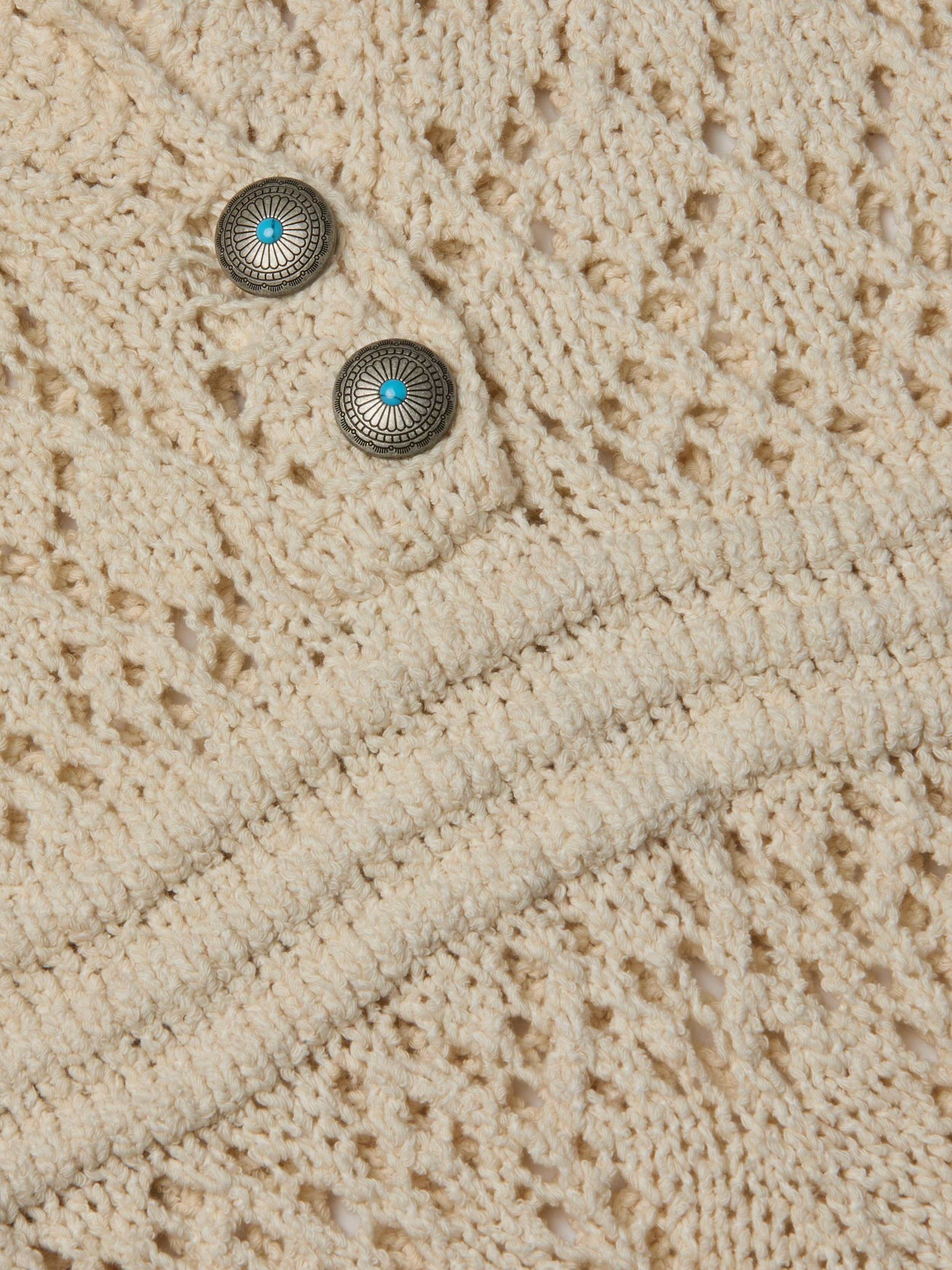 Dovie Pointelle Knit Dress - 5