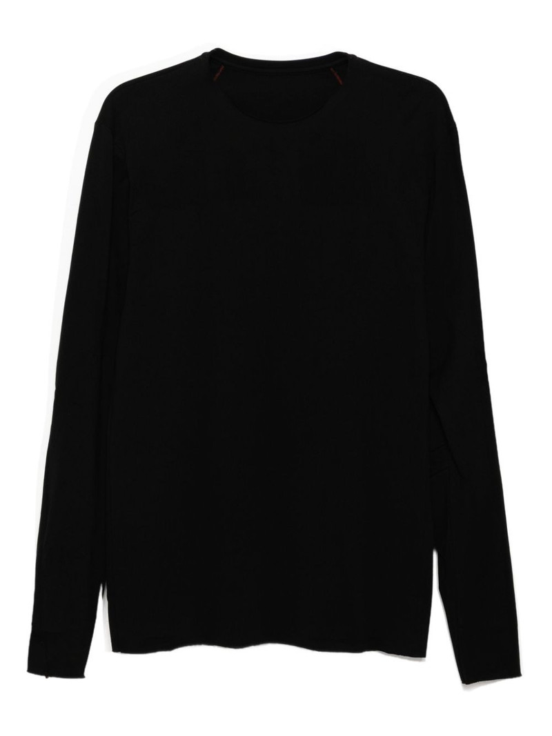 raw-cut cotton T-shirt 1