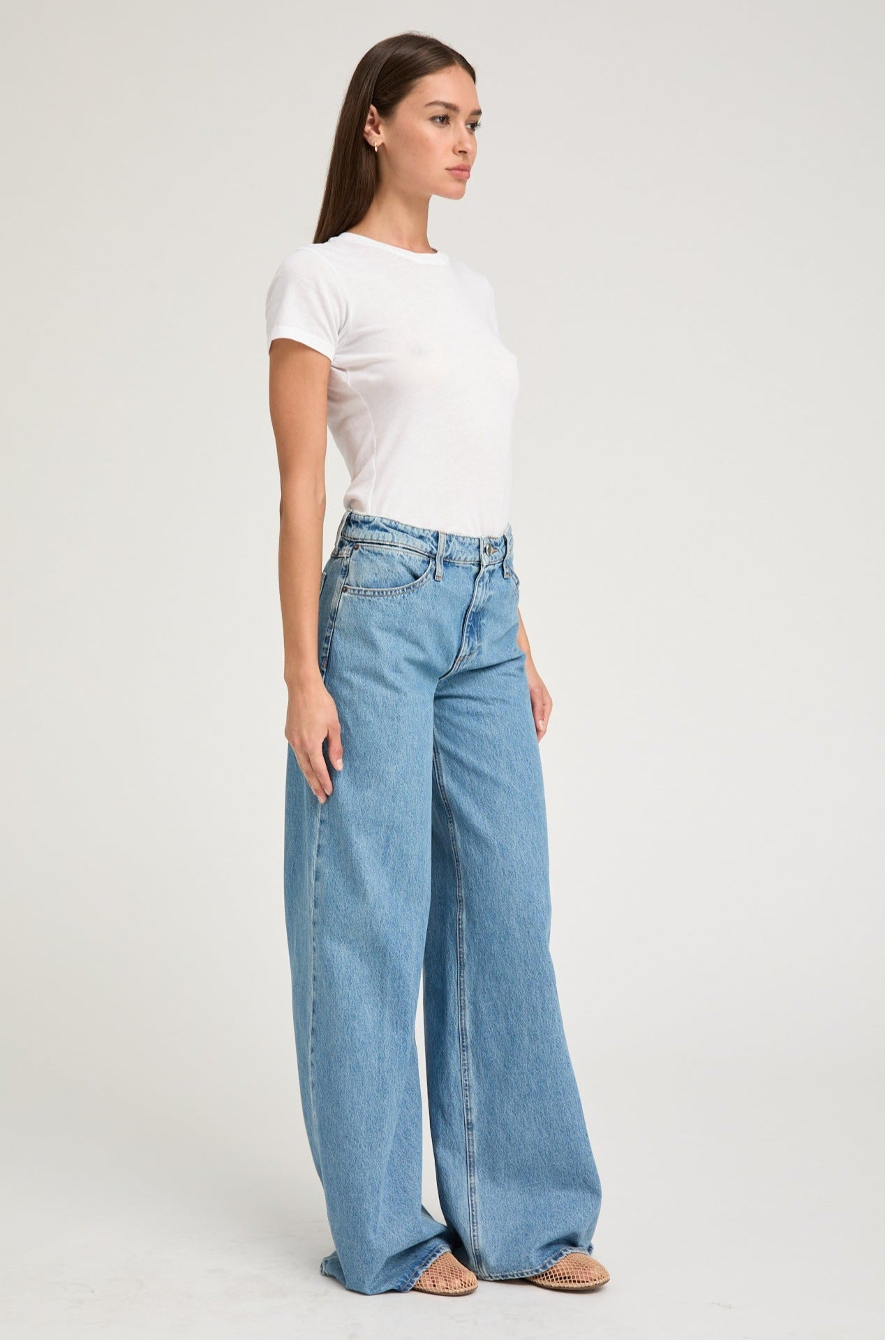 GRACE WIDE LEG DENIM - 2