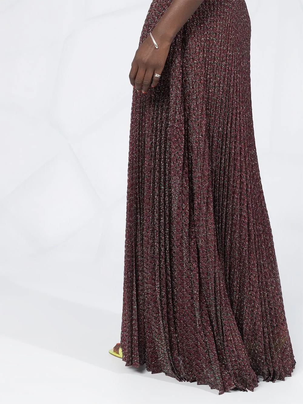 embroidered maxi dress - 3