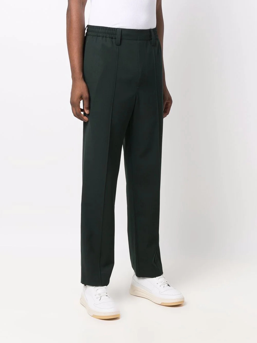 straight-leg tailored trousers - 3