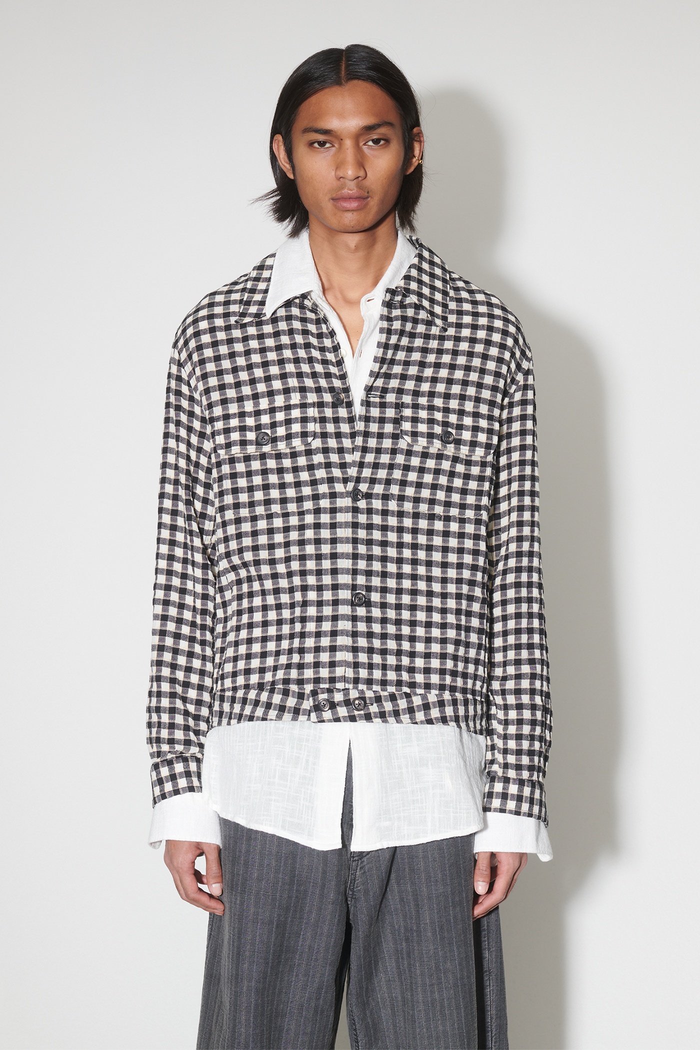 Coach Shirt Wyoming Check Crube Seersucker - 2