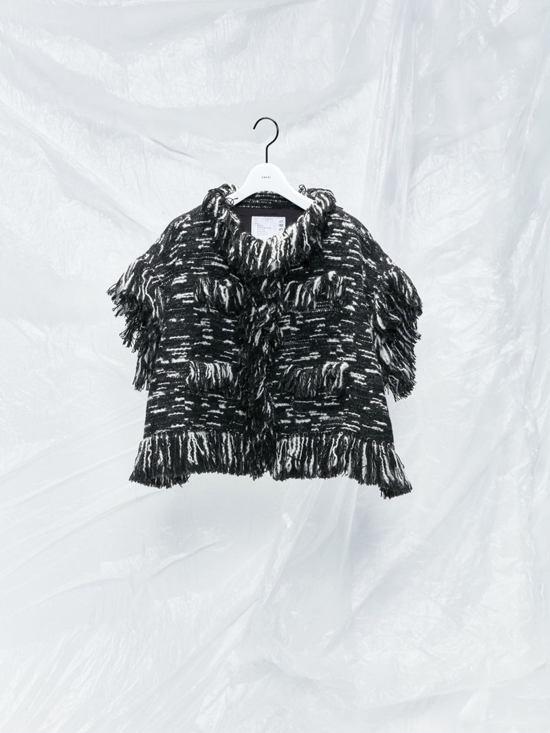 sacai Tweed Vest outlook