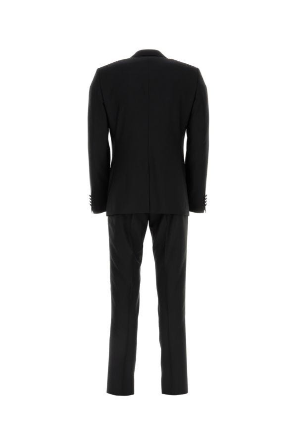 DOLCE & GABBANA MAN Black Wool Blend Martini Suit - 2