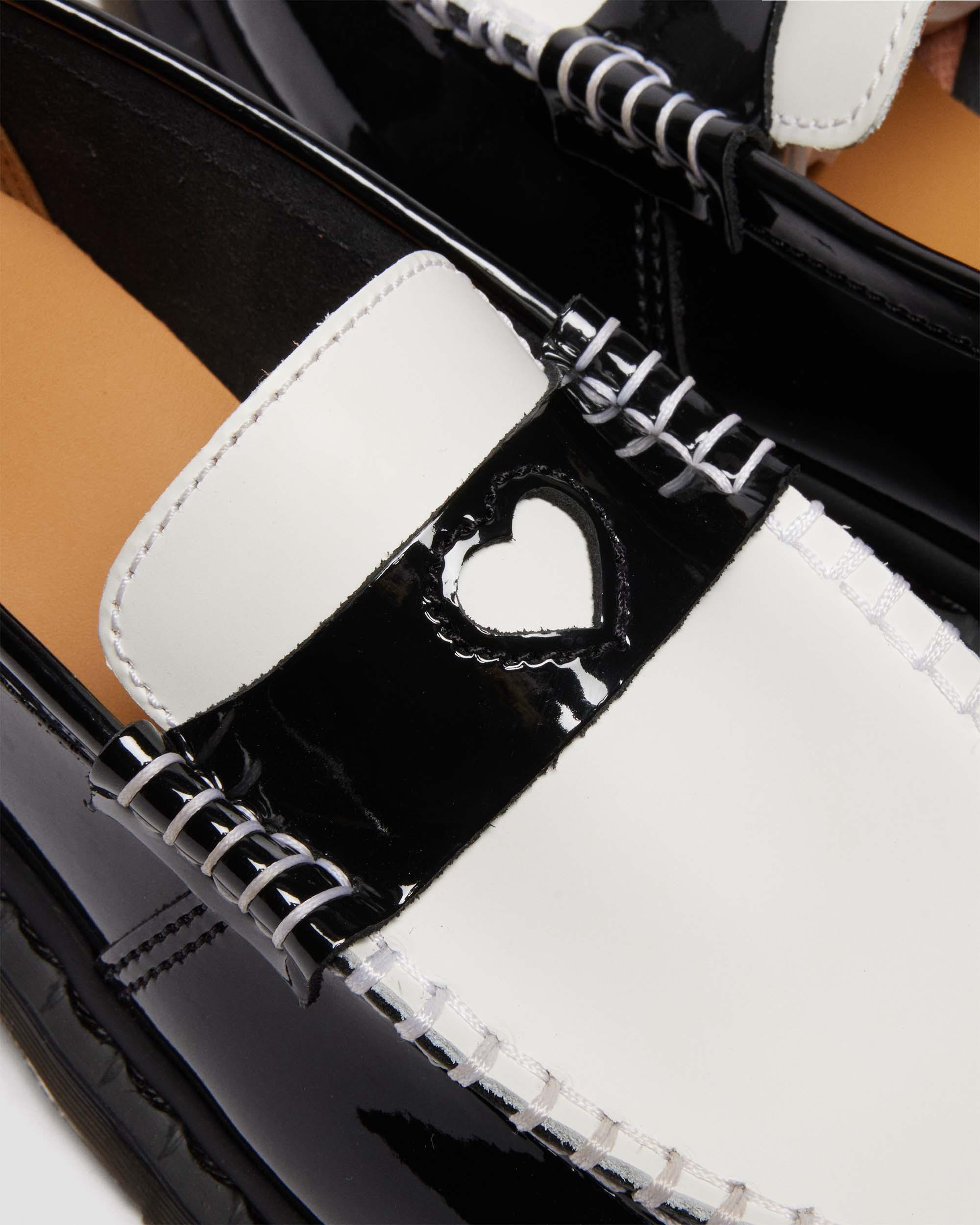 Penton Heart Two-Tone Arcadia Rub Off Leather Loafers - 7